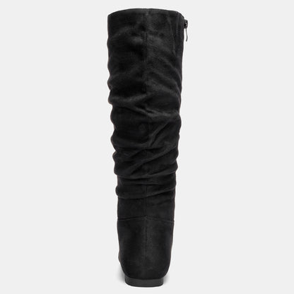 Jeossy Women's 941 Knee High Boots, Falt Slouch Boots, Tall Fall Boots Pull on