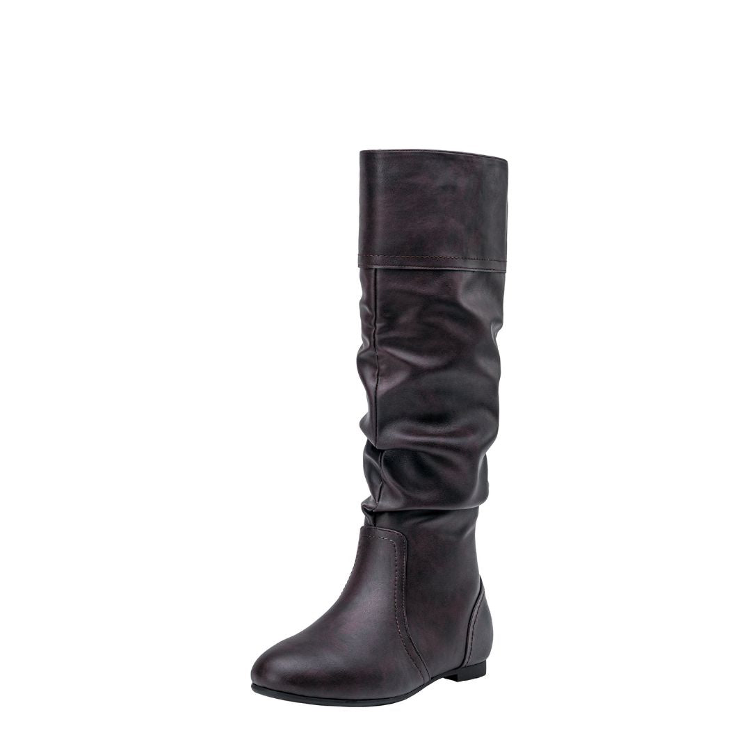 Jeossy Womens 9601 Knee High Boots Tall Slouch Boots With Inside Zipp Jeossy Shoes