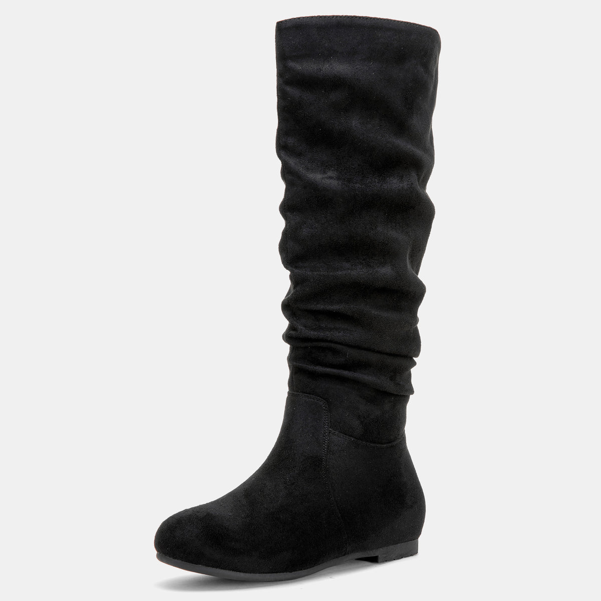 Jeossy Women's 941 Knee High Boots, Falt Slouch Boots, Tall Fall Boots Pull on