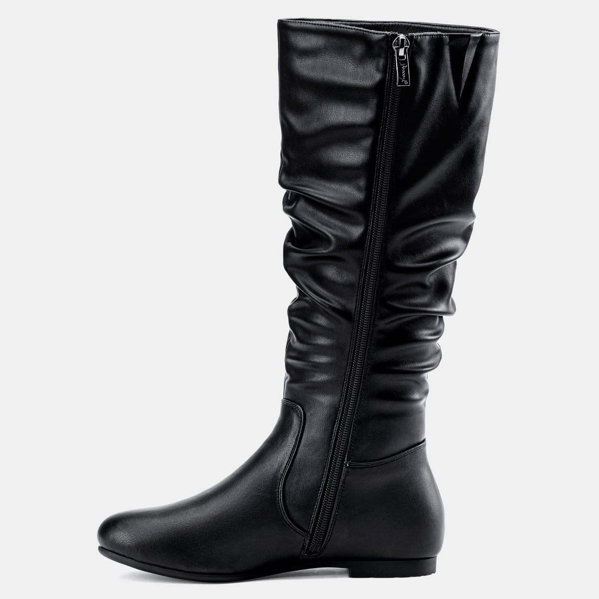 Jeossy Women's 941 Knee High Boots, Falt Slouch Boots, Tall Fall Boots Pull on