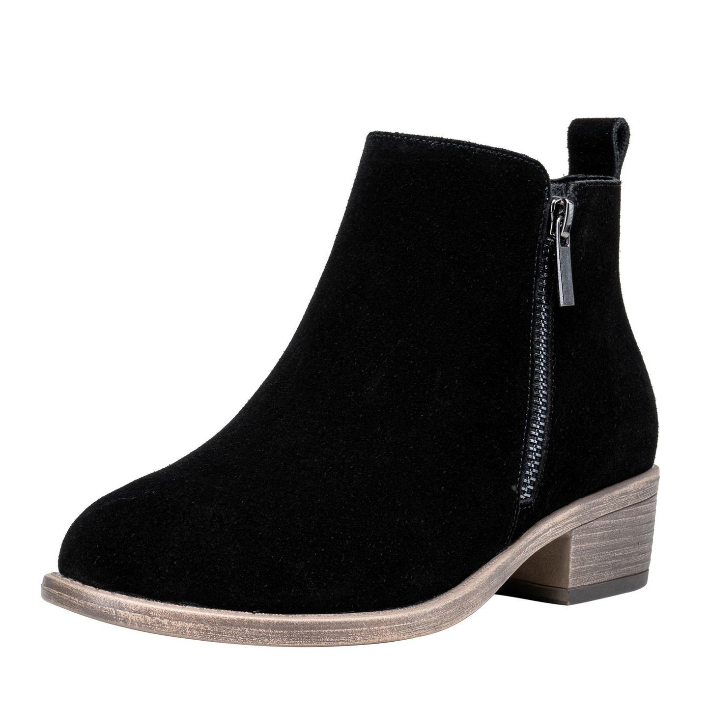 Jeossy Women's 905L Ankle Boots Thick Heel Low Heeled Booties for Women