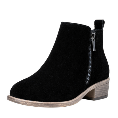 Jeossy Women's 905L Ankle Boots Thick Heel Low Heeled Booties for Women