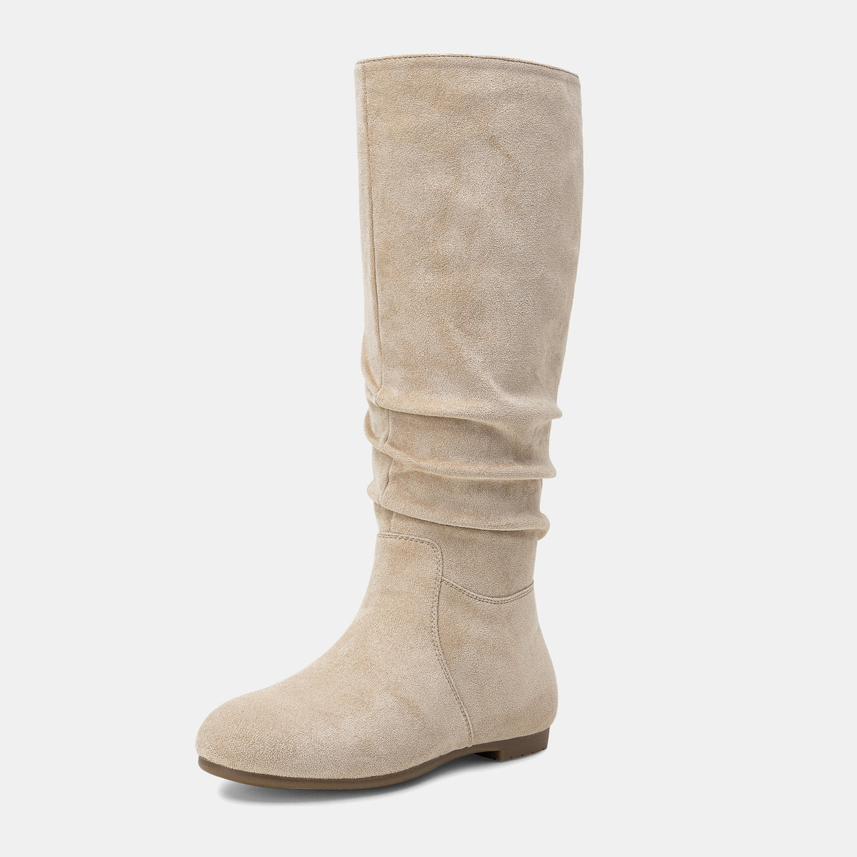 Jeossy Women's 941 Knee High Boots, Falt Slouch Boots, Tall Fall Boots Pull on