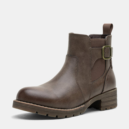 Jeossy 9506 Women's Chelsea Low Heel Ankle Boots