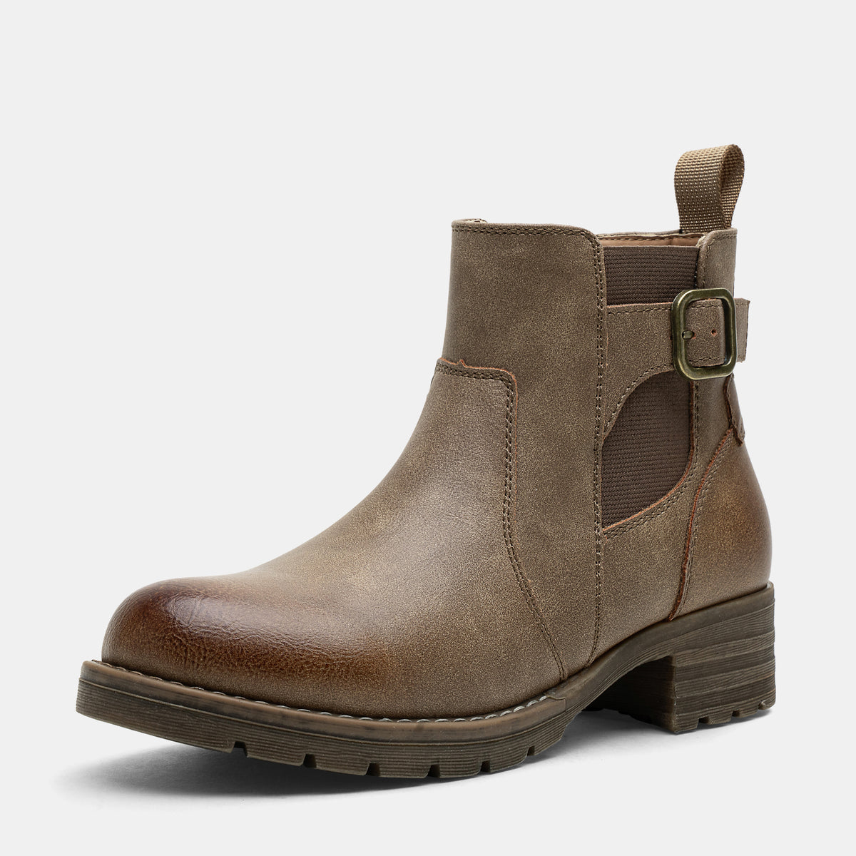 Jeossy 9506 Women's Chelsea Low Heel Ankle Boots