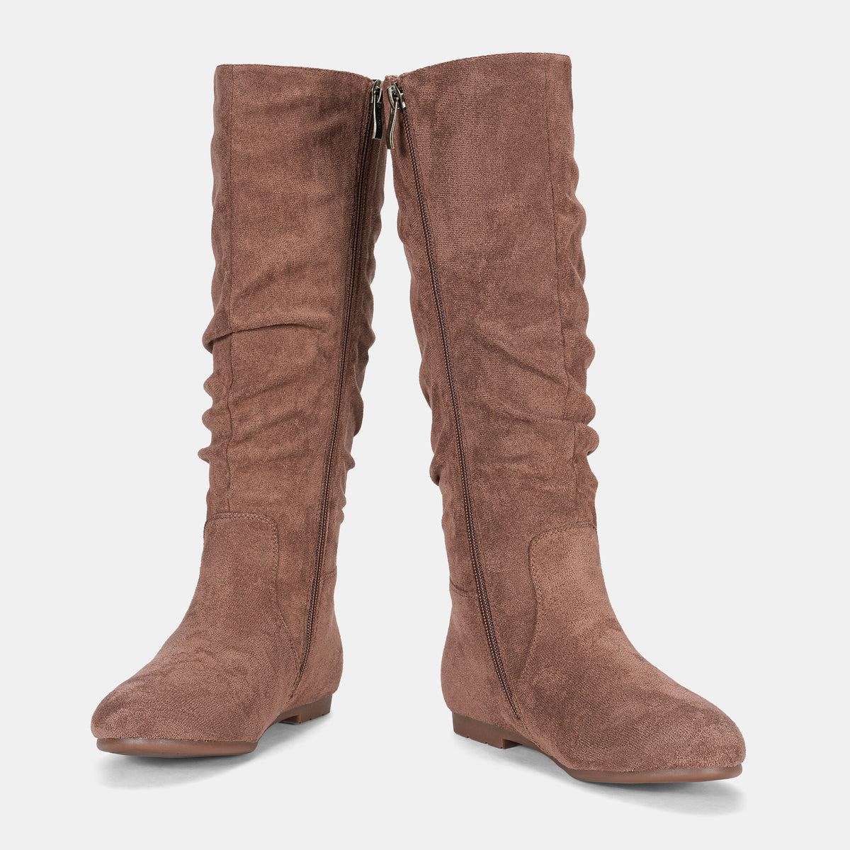 Jeossy Women's 941 Knee High Boots, Falt Slouch Boots, Tall Fall Boots Pull on