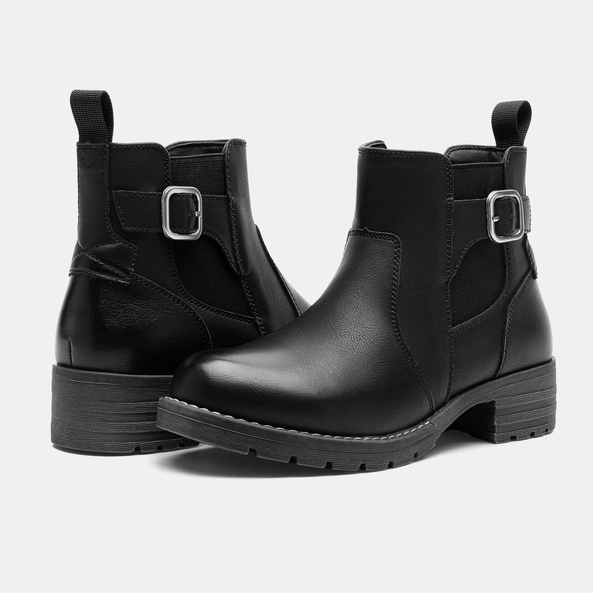 Jeossy 9506 Women's Chelsea Low Heel Ankle Boots