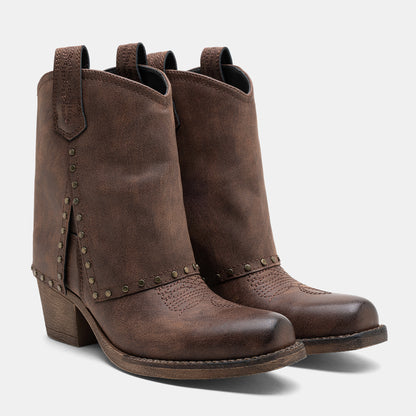 Jeossy 9202 Women's Western Studded Ankle Boots