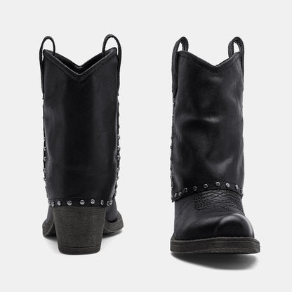 Jeossy 9202 Women's Western Studded Ankle Boots