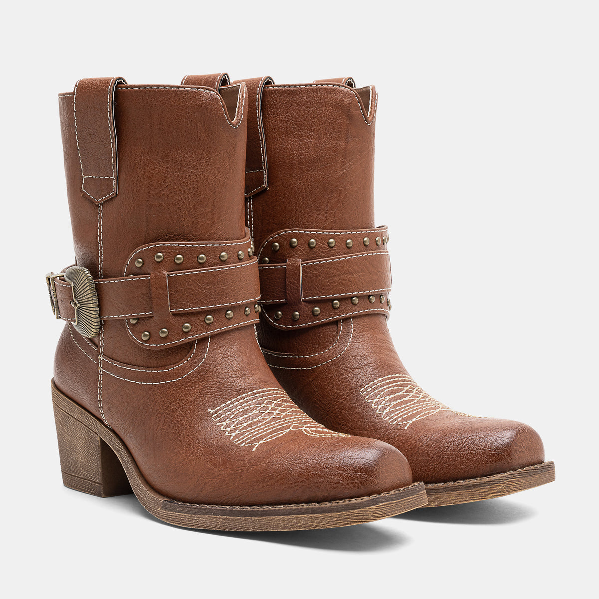 Jeossy Women's 9200 Western Ankle Boots
