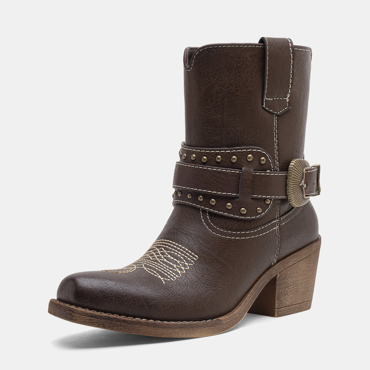 Jeossy Women's 9200 Western Ankle Boots