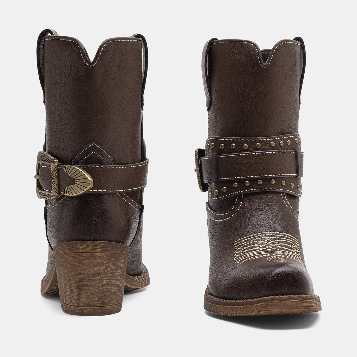 Jeossy Women's 9200 Western Ankle Boots