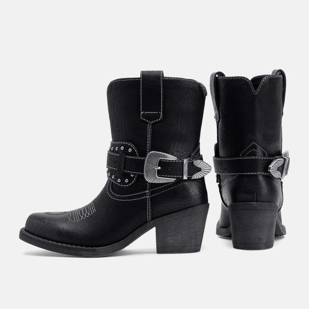 Jeossy Women's 9200 Western Ankle Boots