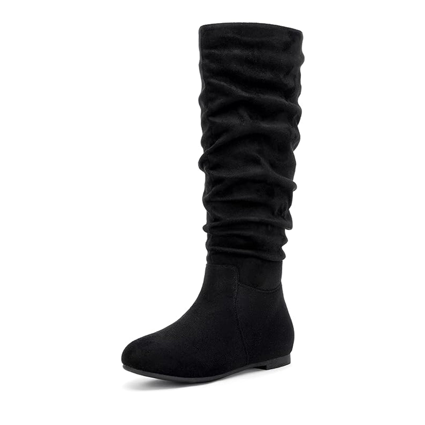 Jeossy Women's 941 Knee High Boots, Falt Slouch Boots, Tall Fall Boots Pull on