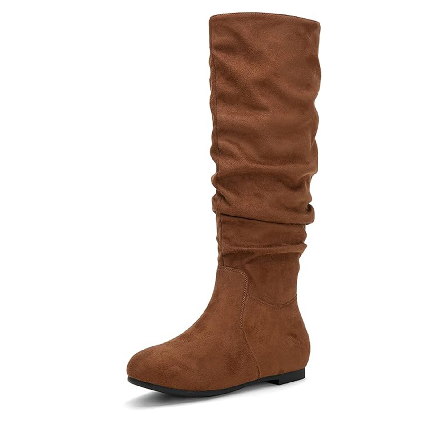 Jeossy Women's 941 Knee High Boots, Falt Slouch Boots, Tall Fall Boots Pull on